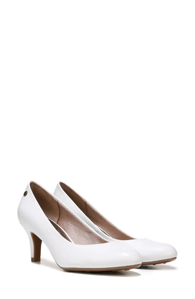 Lifestride Parigi Womens Laceless Heels Pumps In White