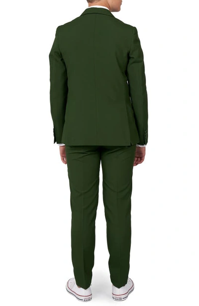 Opposuits Glorious Green Two-piece Suit With Tie In Green