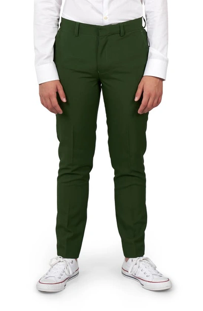 Opposuits Glorious Green Two-piece Suit With Tie In Green