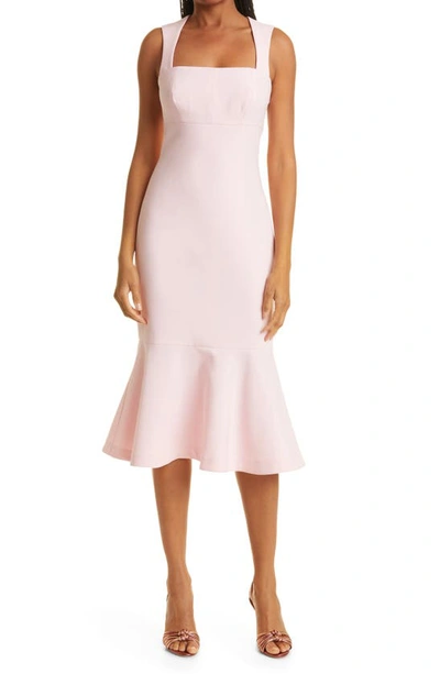 Shop Likely Abella Sleeveless Body-con Dress In Rose Shadow