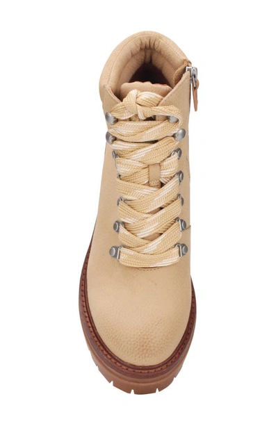 Shop Gentle Souls Signature Brooklyn Lace-up Boot In Butter