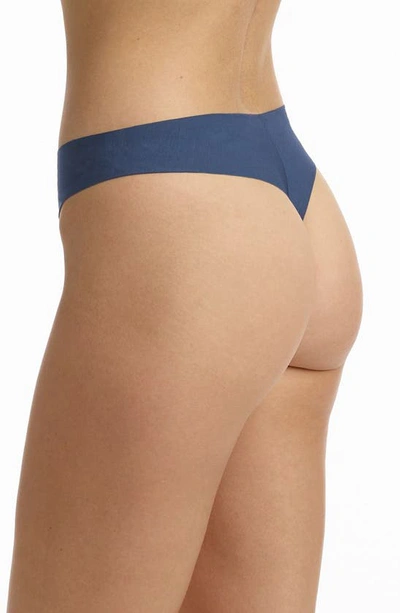 Shop Commando Butter Thong In Bright Navy