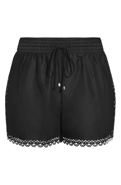 Shop City Chic Grenada Board Shorts In Black