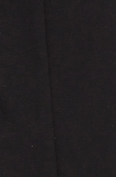 Shop Givenchy Kids Kids' Logo Graphic Ruffle Leggings In 09b Black