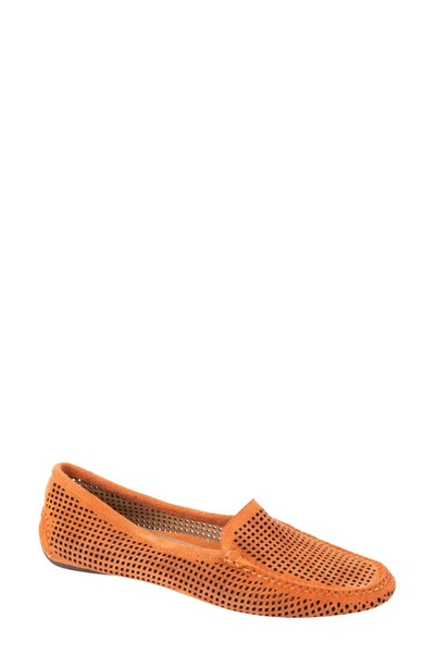Shop Patricia Green 'barrie' Flat In Tangerine