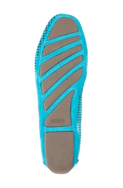 Shop Patricia Green 'barrie' Flat In Turquoise