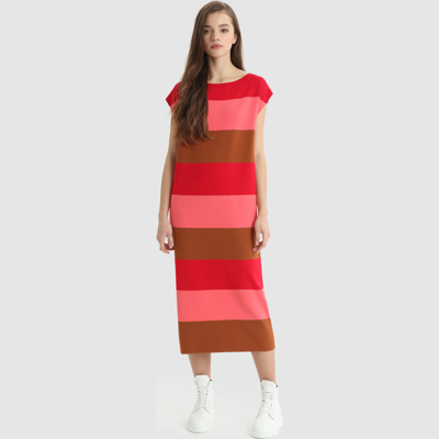 Shop Woolrich Women Marine Scarlet Stripe Size Xl