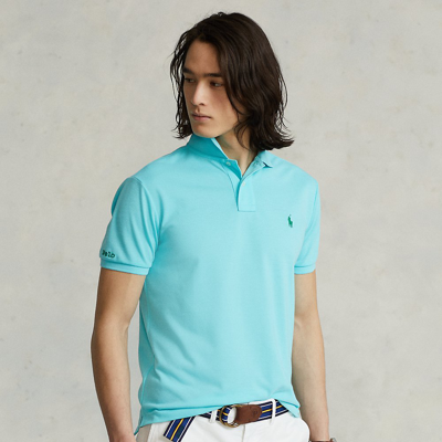 Shop Ralph Lauren The Earth Polo In Vacation Blue