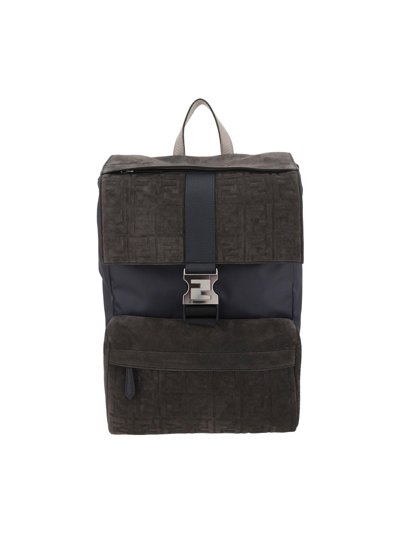 Shop Fendi Ness Medium Backpack In Multi