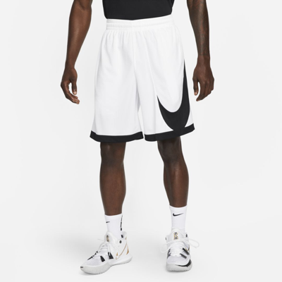 Shop Nike Men's Dri-fit Basketball Shorts In White