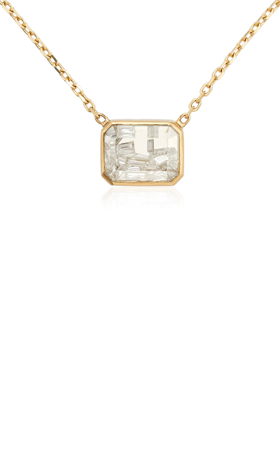 Shop Moritz Glik Women's 18k Yellow Gold Esmeralda Shaker Necklace