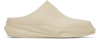 Alyx Beige Mono Mules In Sand