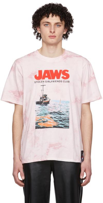 Shop Stolen Girlfriends Club Pink Universal Pictures Edition Last Stand T-shirt In Pink Acid