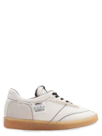 Shop Mm6 Maison Margiela '6 Court' Sneakers In White