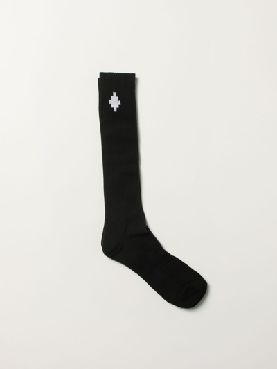 Shop Marcelo Burlon County Of Milan County Of Milan Men's Socks In Black