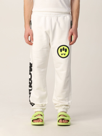 Shop Barrow Cotton Trousers With Smile In White