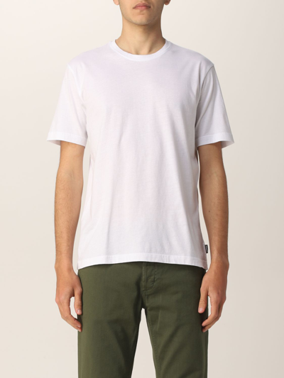 Shop Aspesi Cotton T-shirt In White