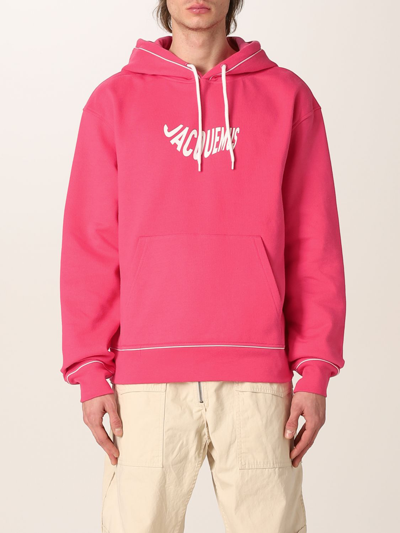 Shop Jacquemus Sweatshirt Men  In Pink