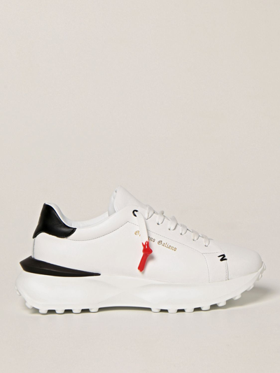 Shop Giuliano Galiano Sneakers  Men Color White