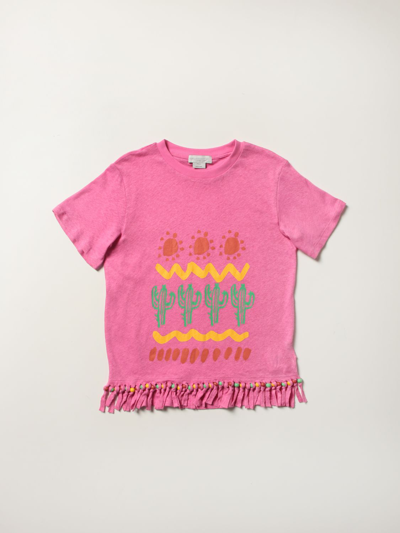 Shop Stella Mccartney T-shirt  Kids Color Pink