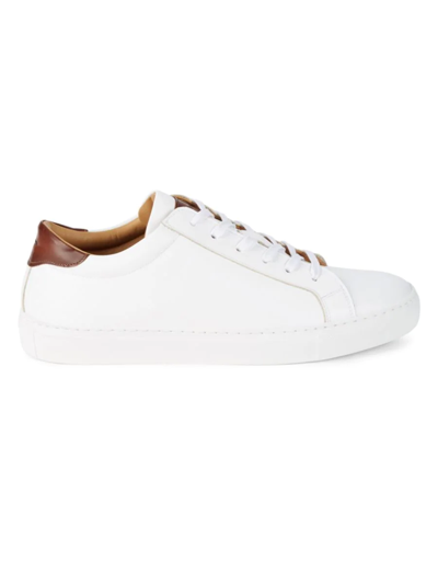 Shop To Boot New York Men's Men's Devin Leather Sneakers In White