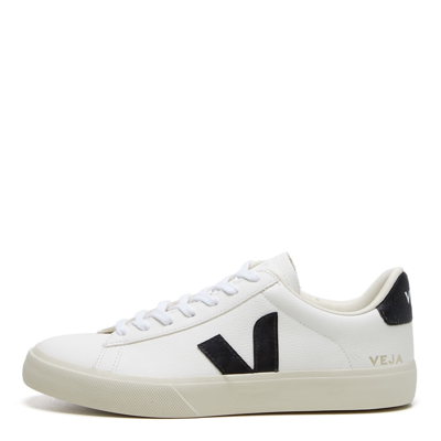 VEJA CAMPO CHROME FREE LEATHER TRAINERS 