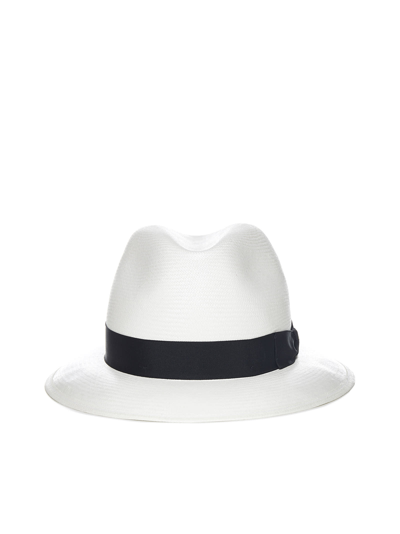 Shop Borsalino Hat In Nero