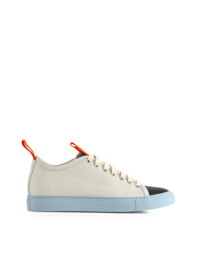 Shop Sofie D'hoore Bicolor Convealed Heel Sneakers With Loops