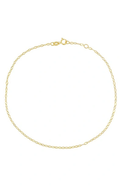 Shop Bony Levy 14k Gold Textured Chain Bracelet In 14k Yellow Gold