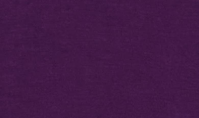 Renee C Solid Scrunched Sleeve Top In Plum