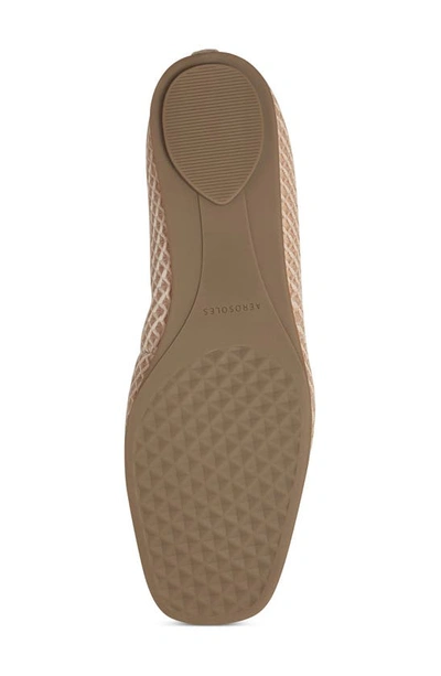 Shop Aerosoles Catalina Flat In Nude