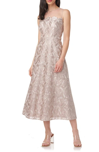 Js Collections Rosie Dress In Silver