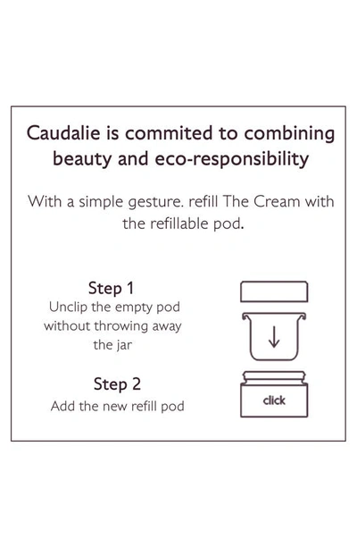 Shop Caudalíe Premier Cru Anti-aging Cream Refillable Moisturizer, 1.7 oz