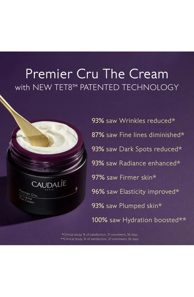 Caudalíe Premier Cru Anti Aging Cream Moisturizer With Hyaluronic Acid 1.7 oz / 50 ml In Regular