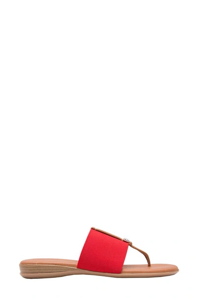 Shop Andre Assous Nice Featherweights™ Slide Sandal In Red