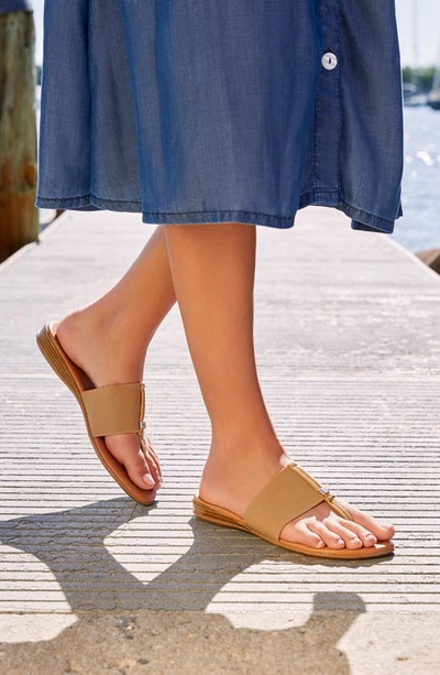 Andre Assous André Assous Nice Featherweights™ Slide Sandal In Ecru