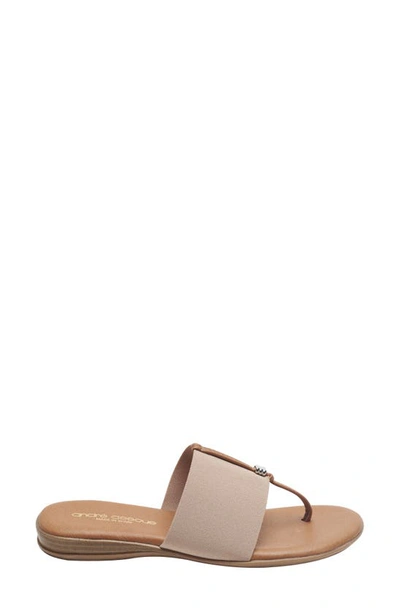 Shop Andre Assous Nice Featherweights™ Slide Sandal In Ecru