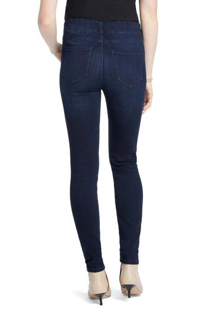 Shop Nic + Zoe Zoe Pull-on Skinny Jeans In Nightfall
