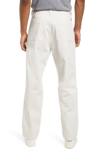 Shop Closed Belfast Wide Leg Jeans In Platinum White