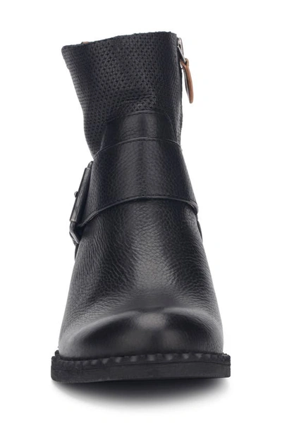 Shop Gentle Souls Signature Slit Moto Bootie In Black