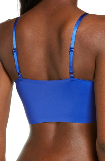 True & Co. . True Body Lift Triangle Bra In Laguna Blue