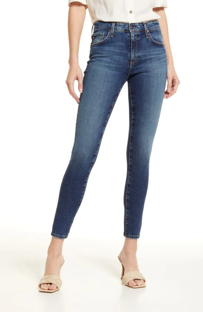 Shop Ag Farrah High Waist Ankle Skinny Jeans In Foothill