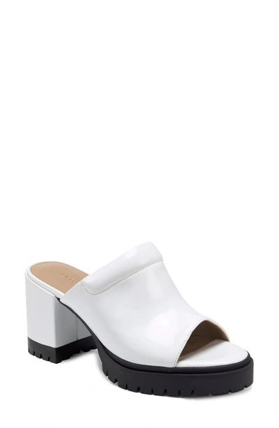 Shop Aerosoles Echo Platform Sandal In White