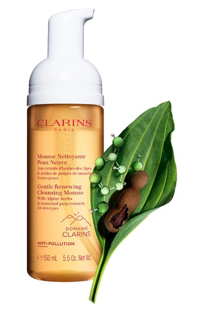 Shop Clarins Gentle Renewing Foaming Cleansing Mousse, 5.5 oz