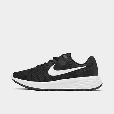 Shop Nike Women's Revolution 6 Next Nature Running Shoes In Black/white/dark Smoke Grey/cool Grey