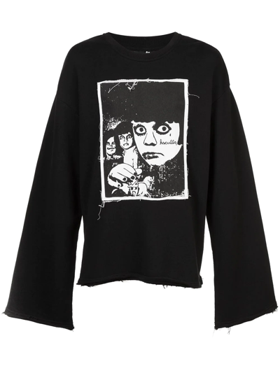 Shop Haculla The Kids Are Alright Sweatshirt In Black