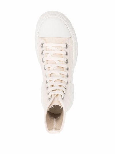 Viron Patch-detail High-top Sneakers In Neutrals