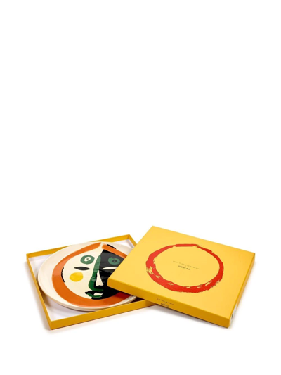 Serax Feast Face 1 Extra Small Plate In Multicolour