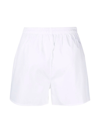 Shop Ami Alexandre Mattiussi Ami De Coeur Boxer Shorts In White