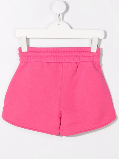 Shop Off-white Monster-print Shorts In Pink